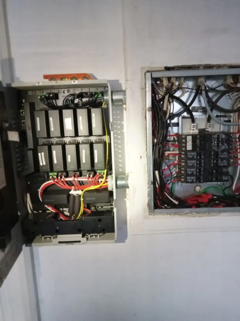 Electrical panel upgrade completed for Indoor Lighting Installation in Byron